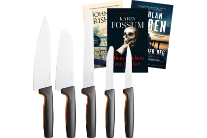 Velkomstgave med Fiskars knivsett