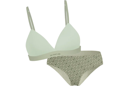 Undertøyssett med hipster og bralette