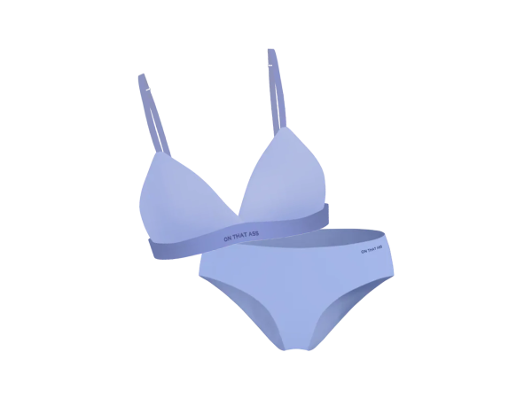 Undertøyssett med hipster og bralette
