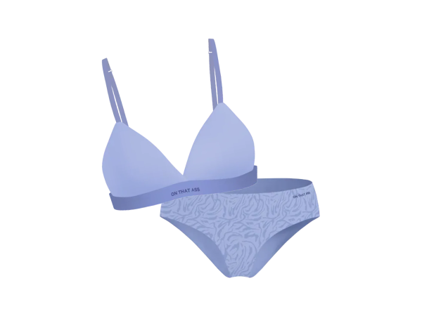 Undertøyssett med hipster og bralette