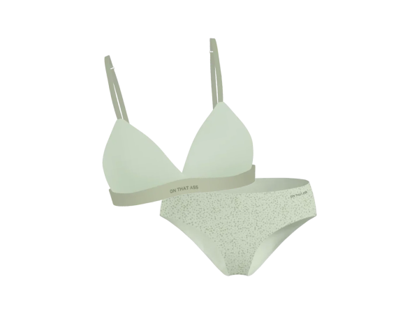 Undertøyssett med hipster og bralette
