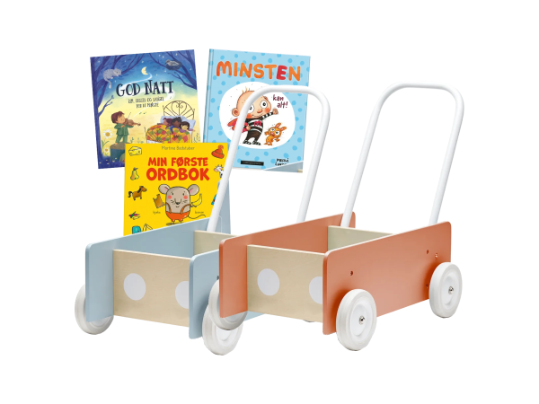 Velkomstgave med gåvogn fra Kid’s Concept