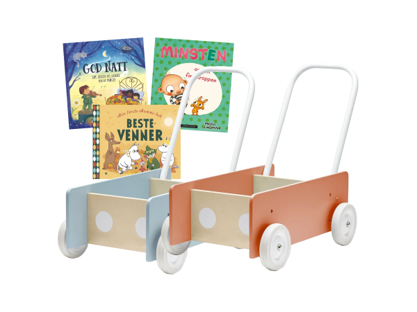 Velkomstgave med gåvogn fra Kid’s Concept