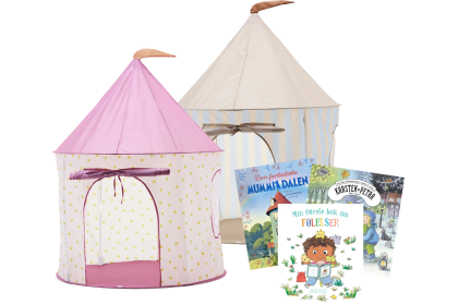 Velkomstgave med Kid’s Concept leketelt