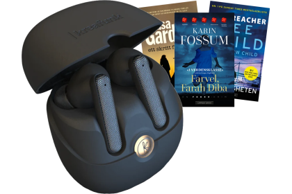 Velkomstgave med Kreafunk Pure in-ear hodetelefoner